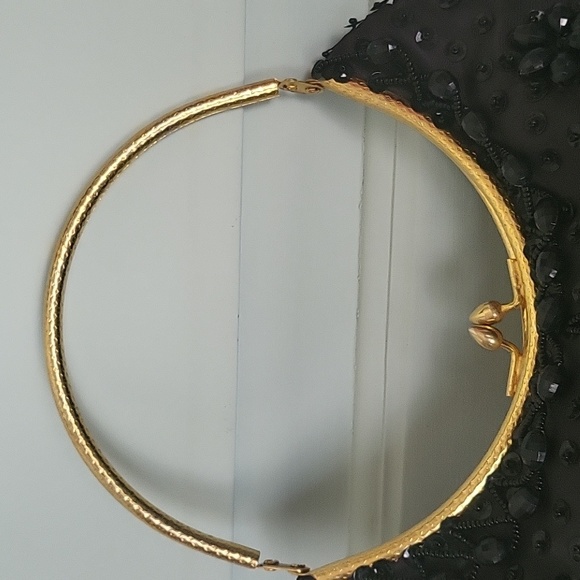 LaRagale, LTD Vintage Black Evening Bag Circa 1950 - Picture 2 of 4